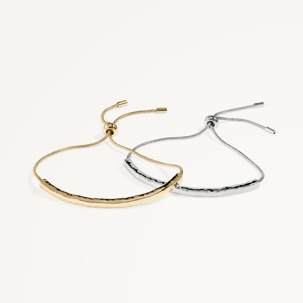 Clarendon Road Twinpack Hammered Bracelet Srt Gold - RYJ3540S