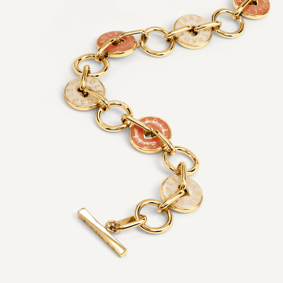 Sion Close Salt And Carnation Enamel Char Gold - RYJ3658S