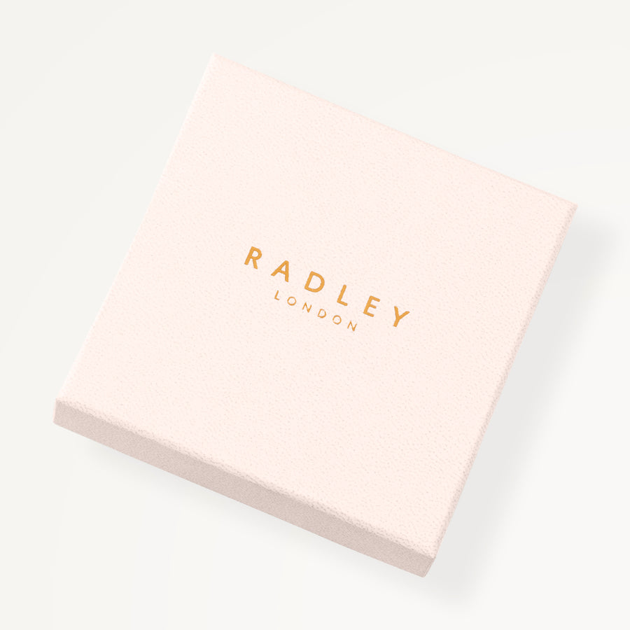 Love Lane Hammered Heart Charm Bracelet Gold - RYJ3670S