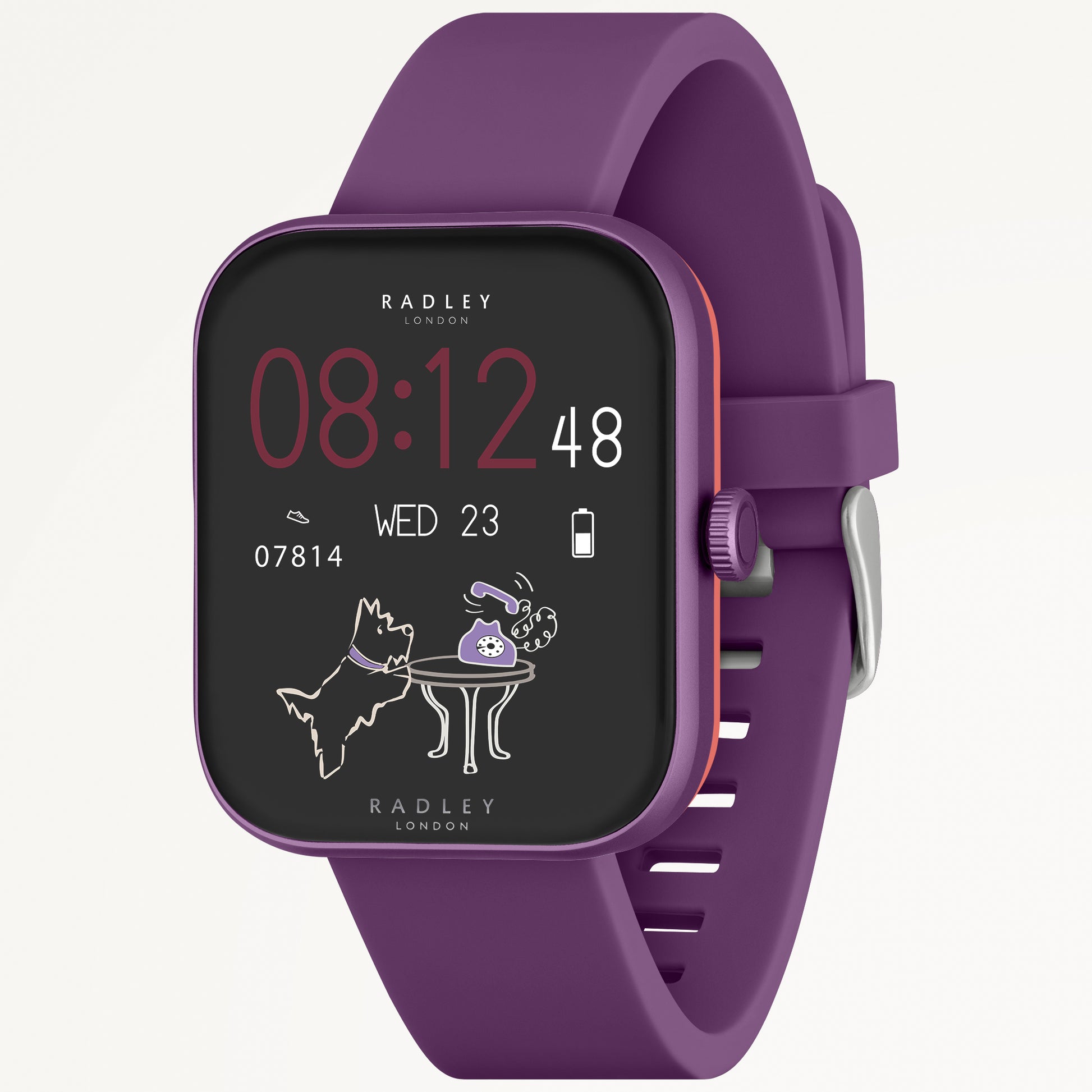 Series 32 With Silicon Strap Purple - RYS32-2177