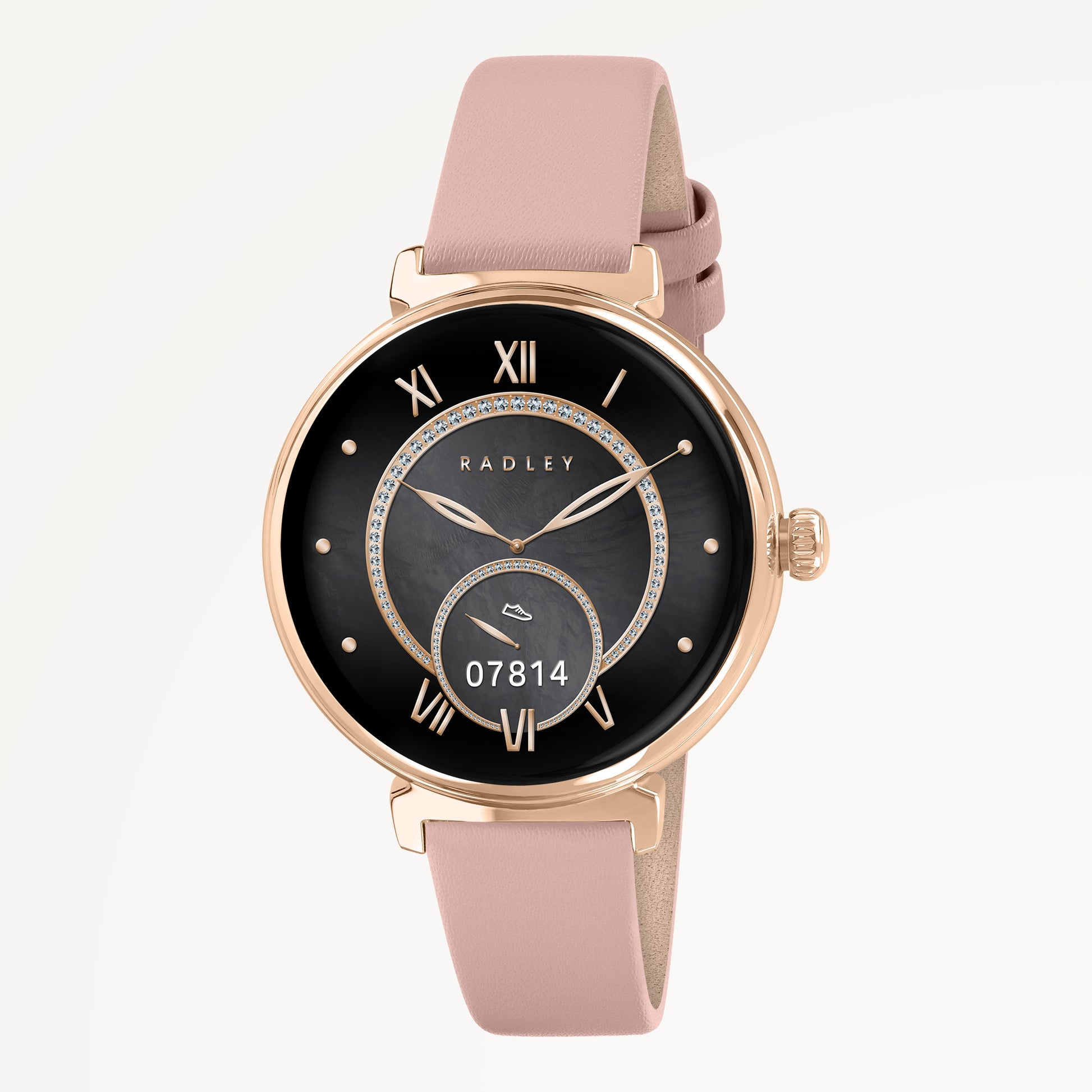 Series 48 T-Bar Smartwatch With Leather  Pink - RYS48-2196