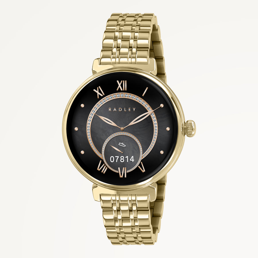 Series 48 T-Bar Amoled Smartwatch  Gold - RYS48-4028