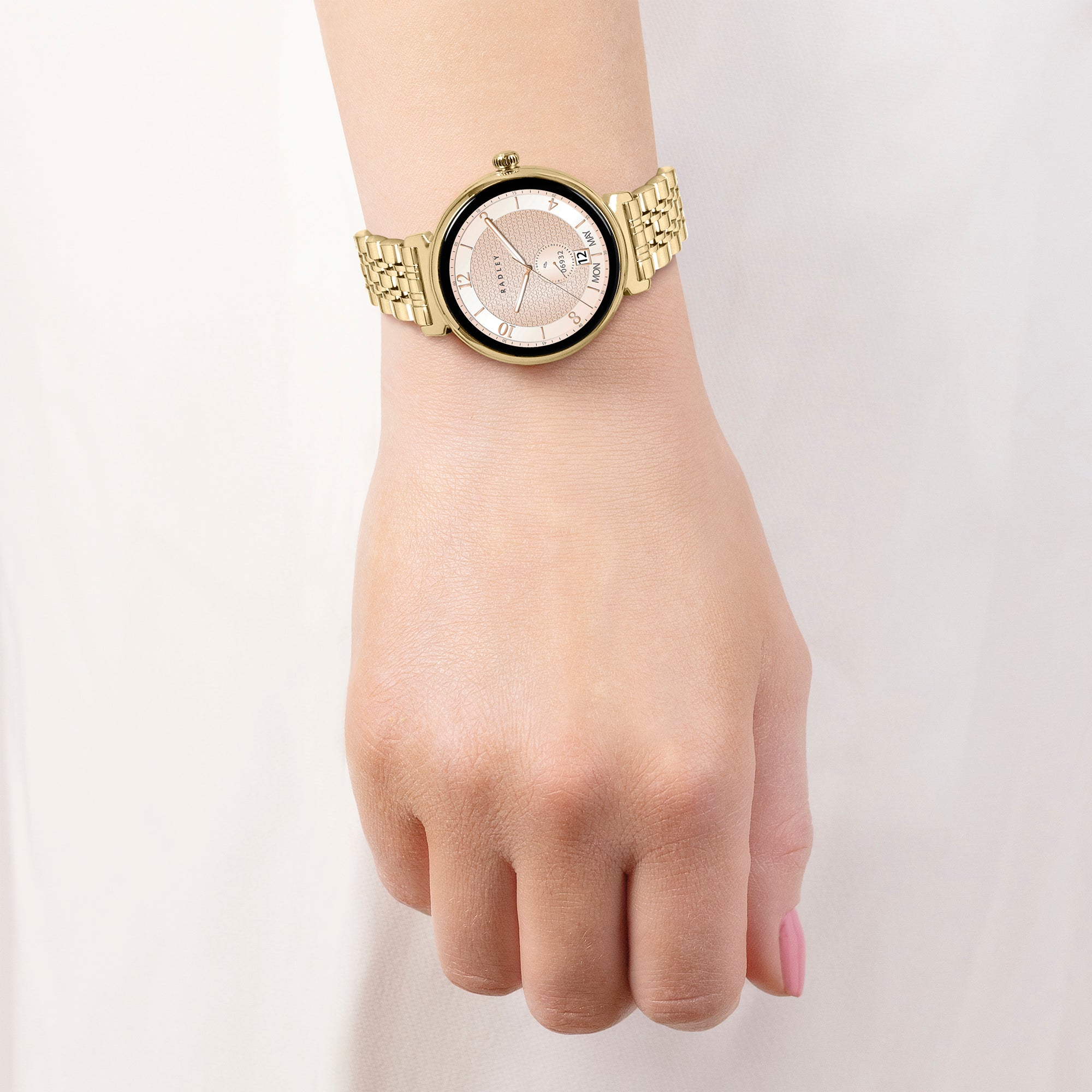 Series 48 T-Bar Amoled Smartwatch  Gold - RYS48-4028