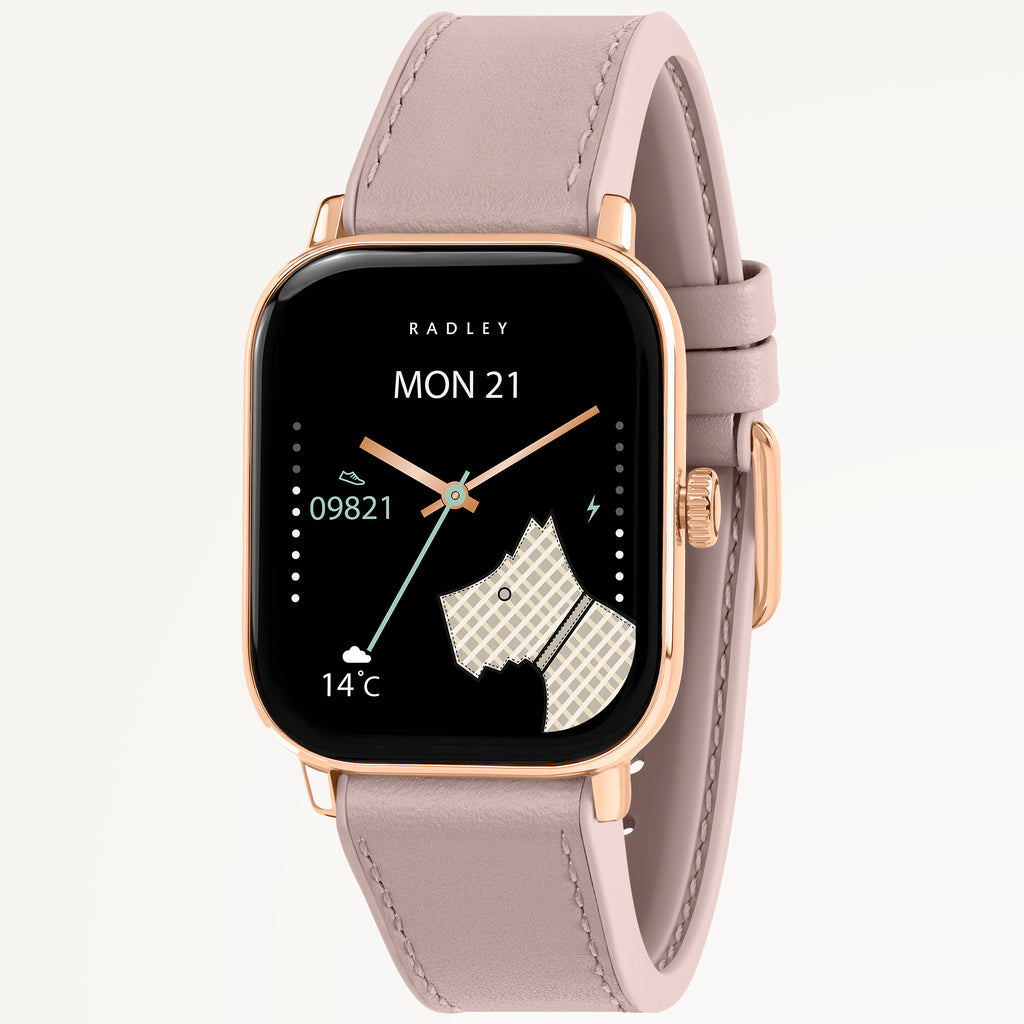 Series 56 Smartwatch With Leather Strap Cobweb - RYS56-2188