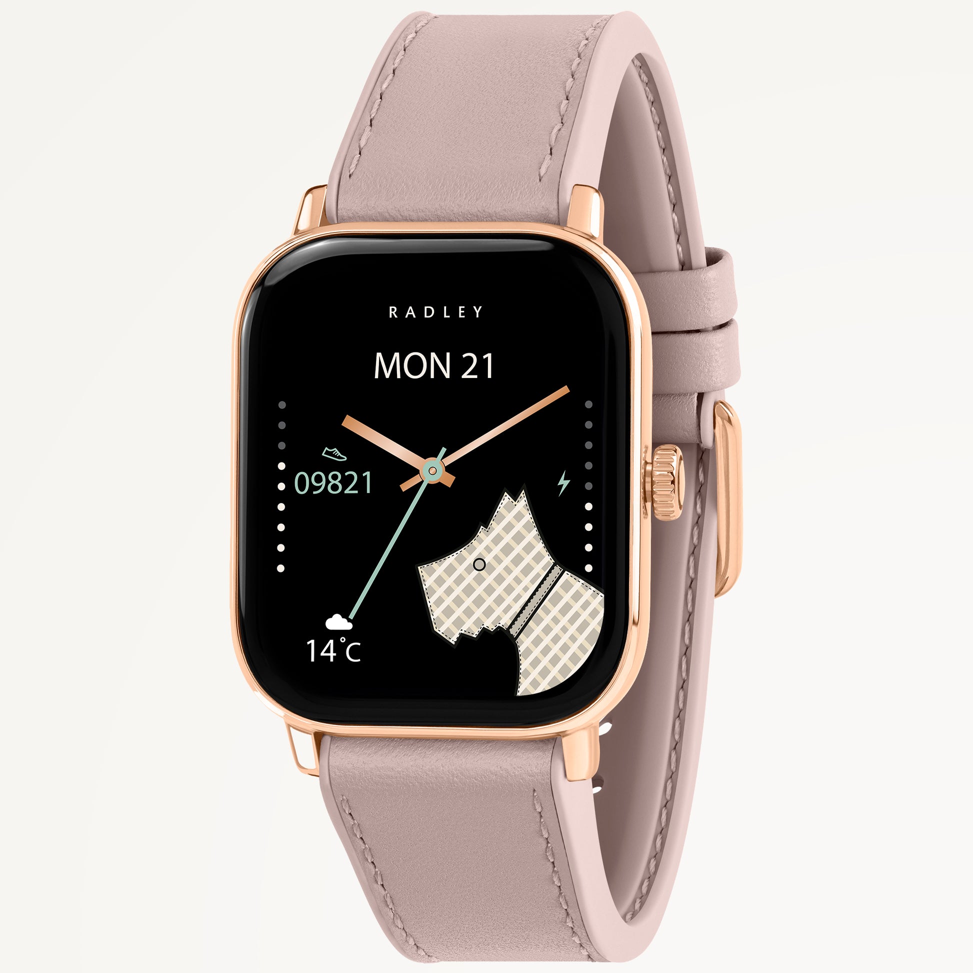 Series 56 Smartwatch With Leather Strap Cobweb - RYS56-2188