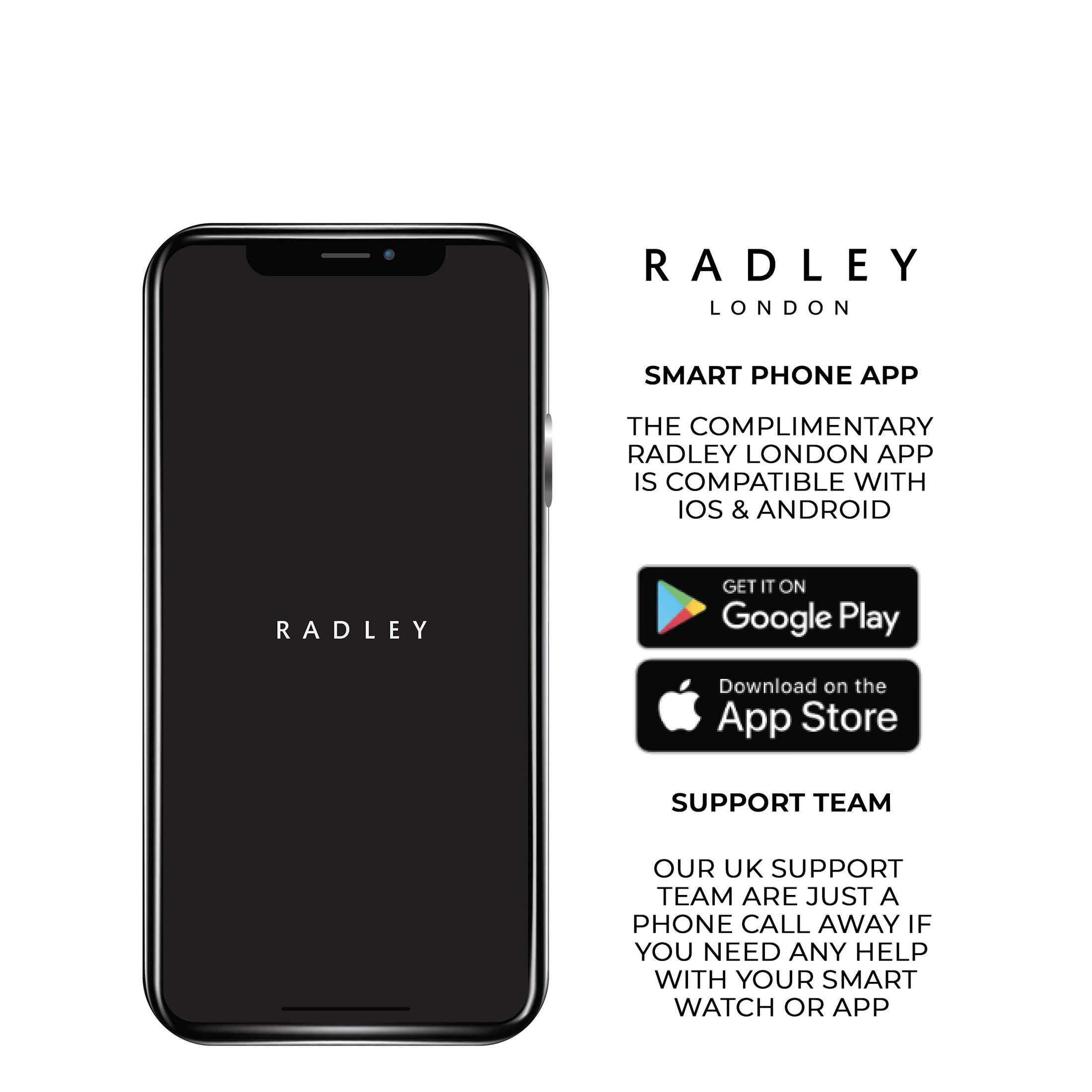 Series 56 Smart Watch With Leather Strap Cognac - RYS56-2206