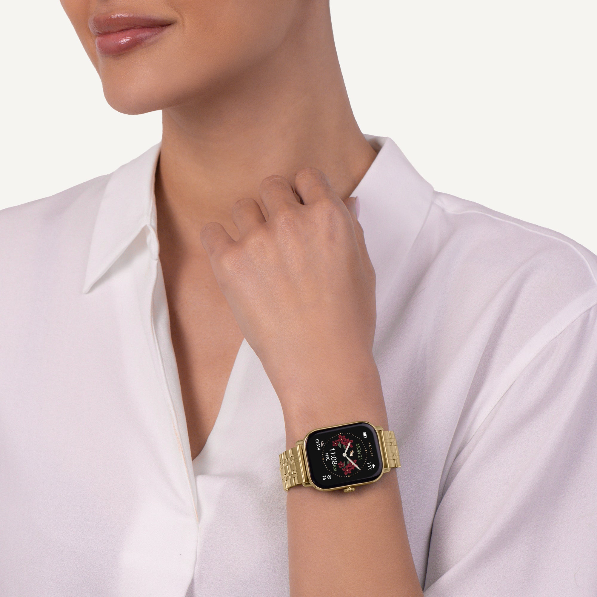 Series 56 Smart Watch With Gold Bracelet Gold - RYS56-4032