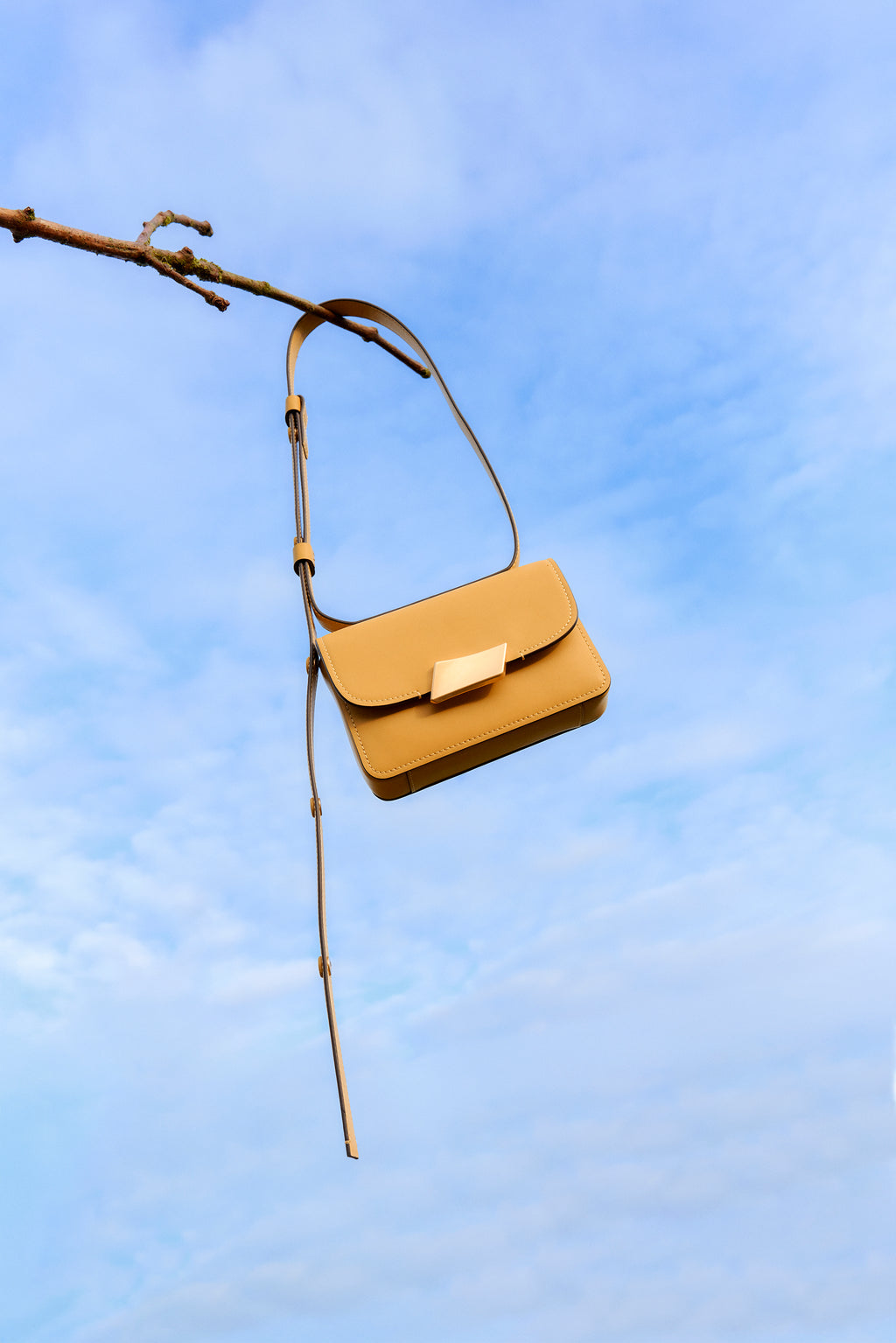 The Belsize Mini Flapover Cross Body Honeycomb - 113563