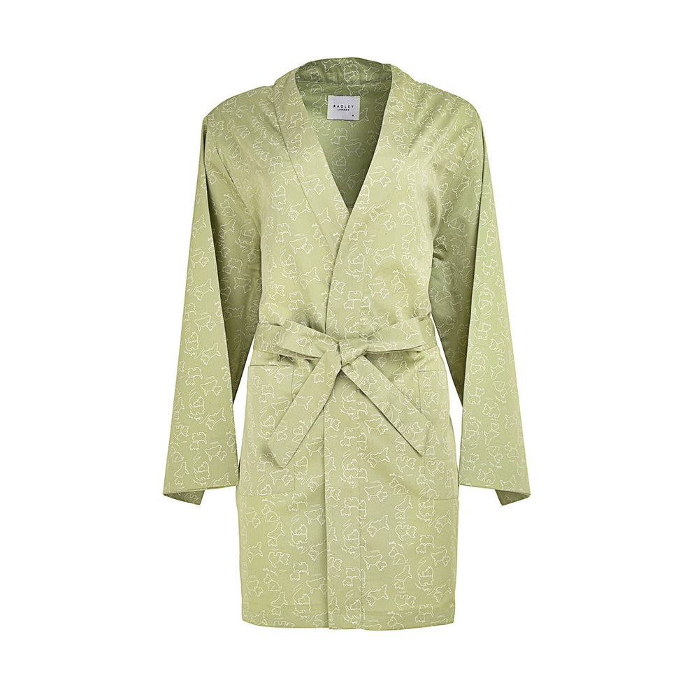 SIGN DRESSING GOWN PJ GREEN