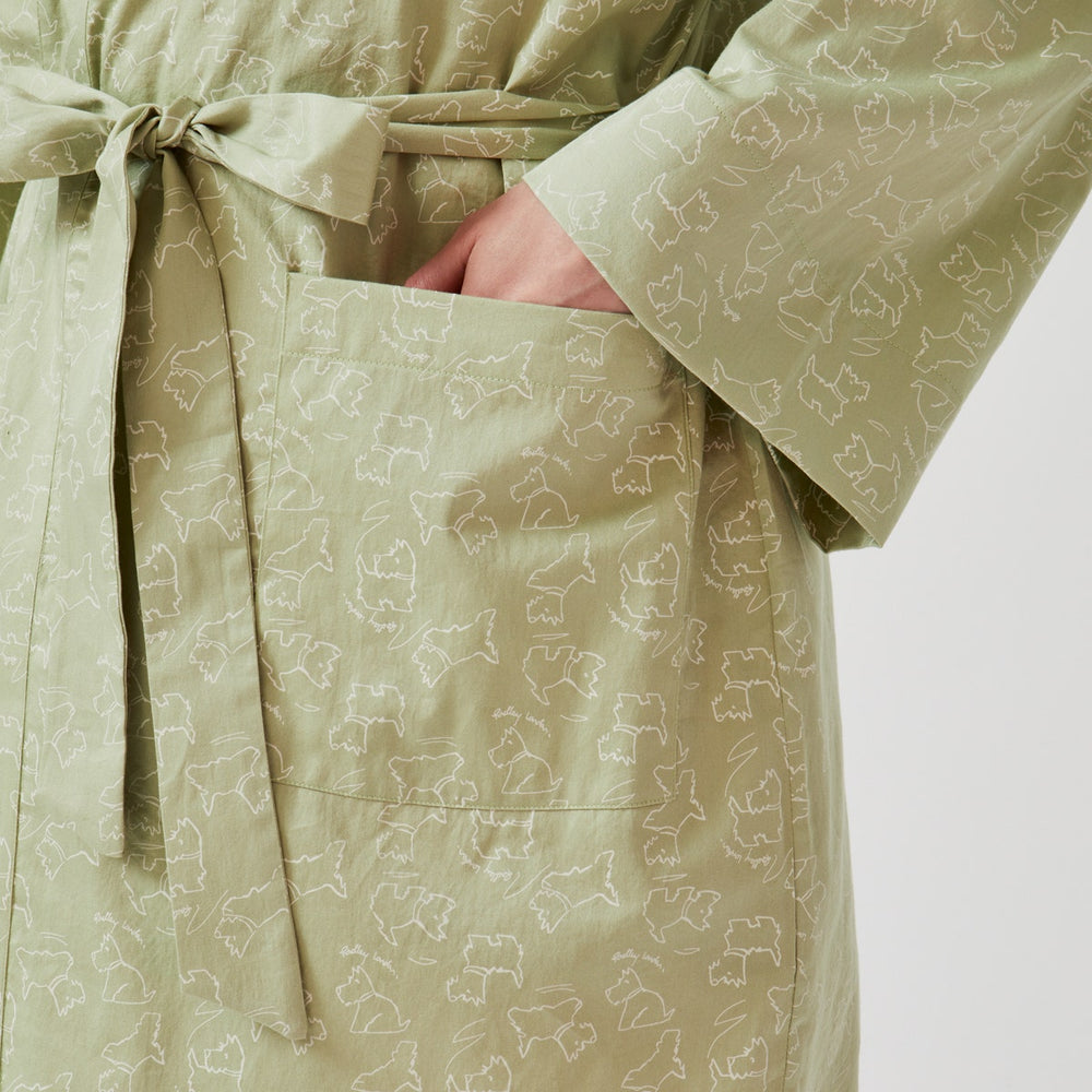 SIGN DRESSING GOWN PJ GREEN