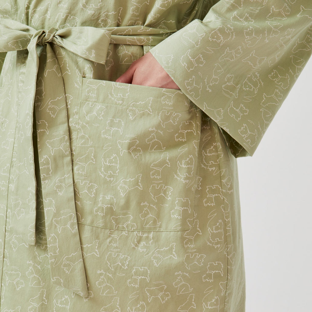 SIGN DRESSING GOWN PJ GREEN