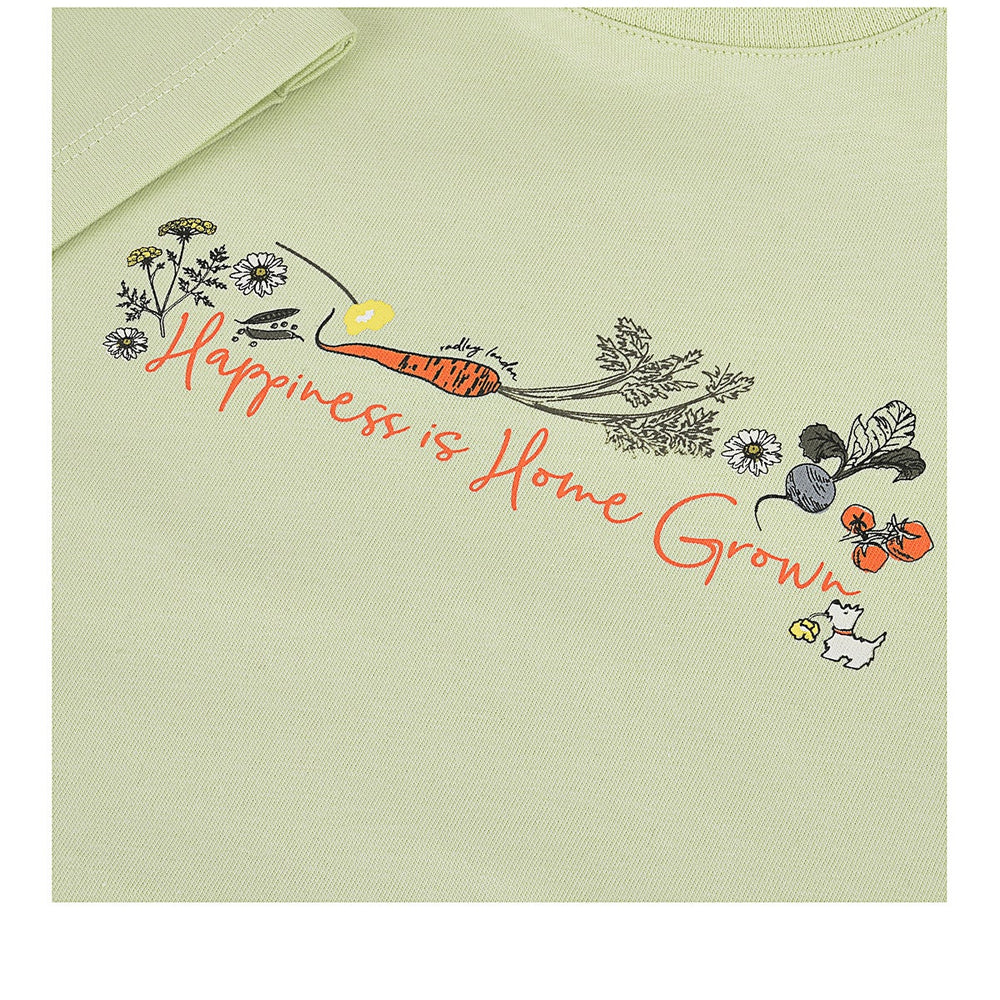 FIVE A DAY PLEAT SLEEVE T-SHIRT GREEN