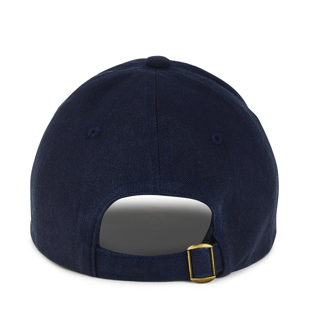 Sunshine Seeker Leather Baseball Cap in Navy - A8192482