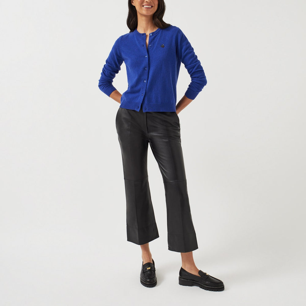 RADLEY DOG EMBROIDERED CARDIGAN ROYAL BLUE