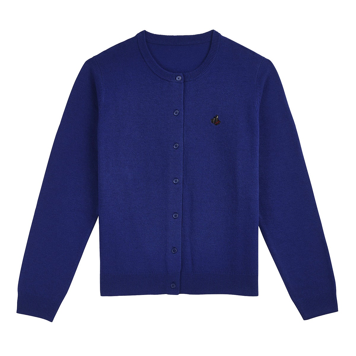 RADLEY DOG EMBROIDERED CARDIGAN ROYAL BLUE