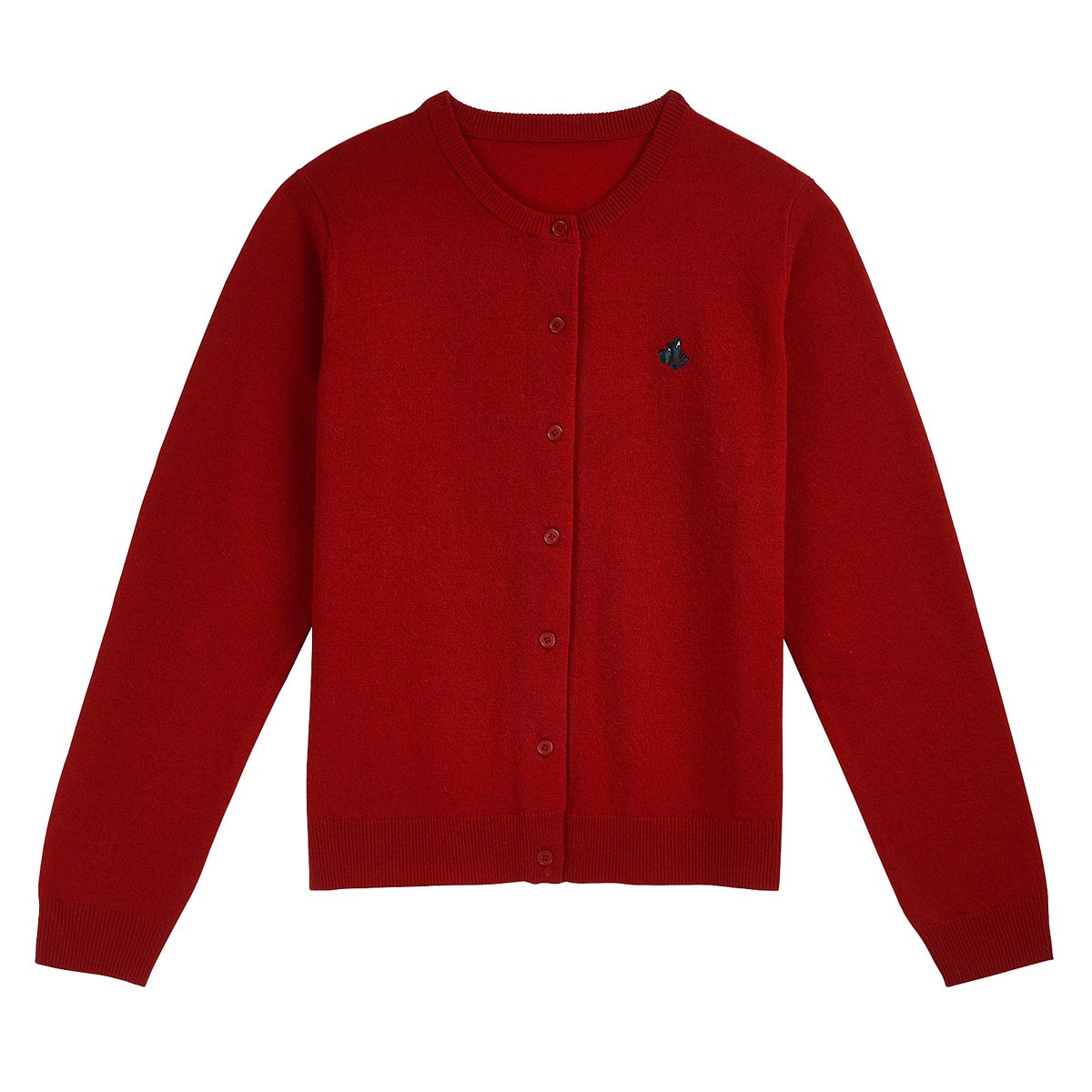 RADLEY DOG EMBROIDERED CARDIGAN CRIMSON