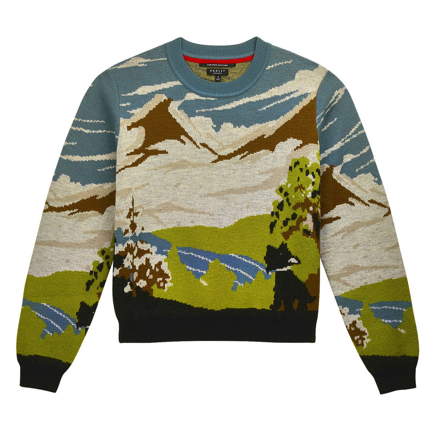 RADLEY & FRIENDS SCENIC JUMPER MULTI