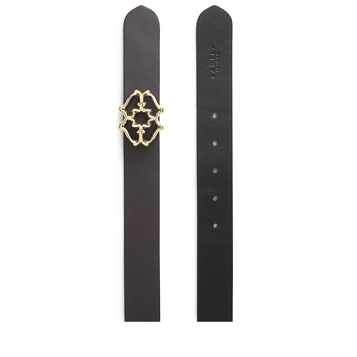 Heirloom Street Classic Belt in Dark Cherry - B8478609G