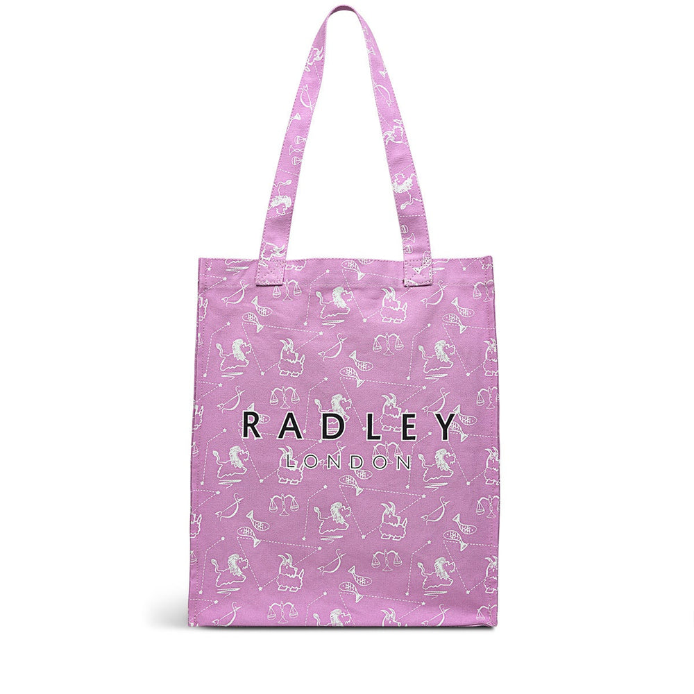 Radley Astrology Fabric Medium Open Top Tote in Sugar Pink - C8938679