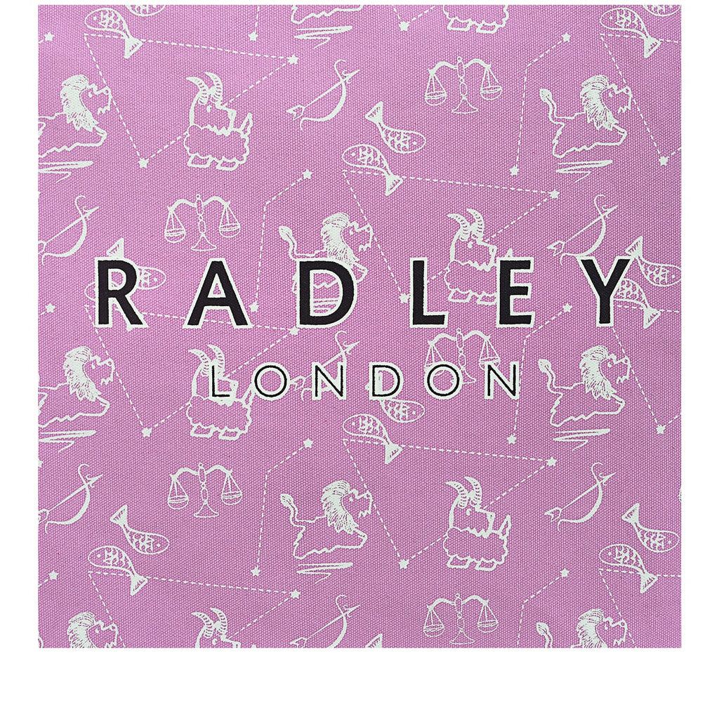 Radley Astrology Fabric Medium Open Top Tote in Sugar Pink - C8938679