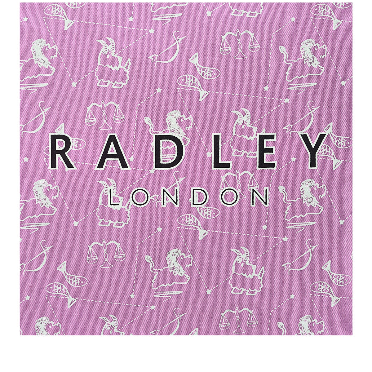 Radley Astrology Fabric Medium Open Top Tote in Sugar Pink - C8938679