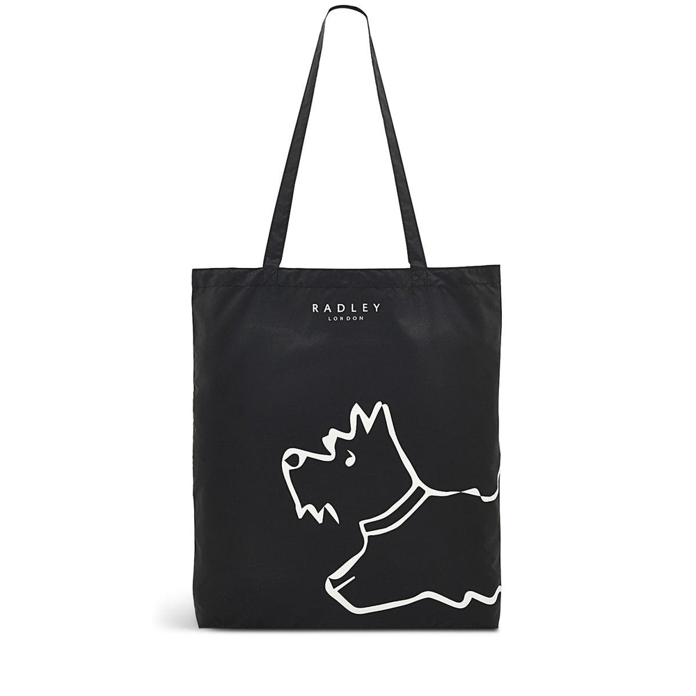 Icon Radley Fabric Responsible Foldaway in Black - F1652001