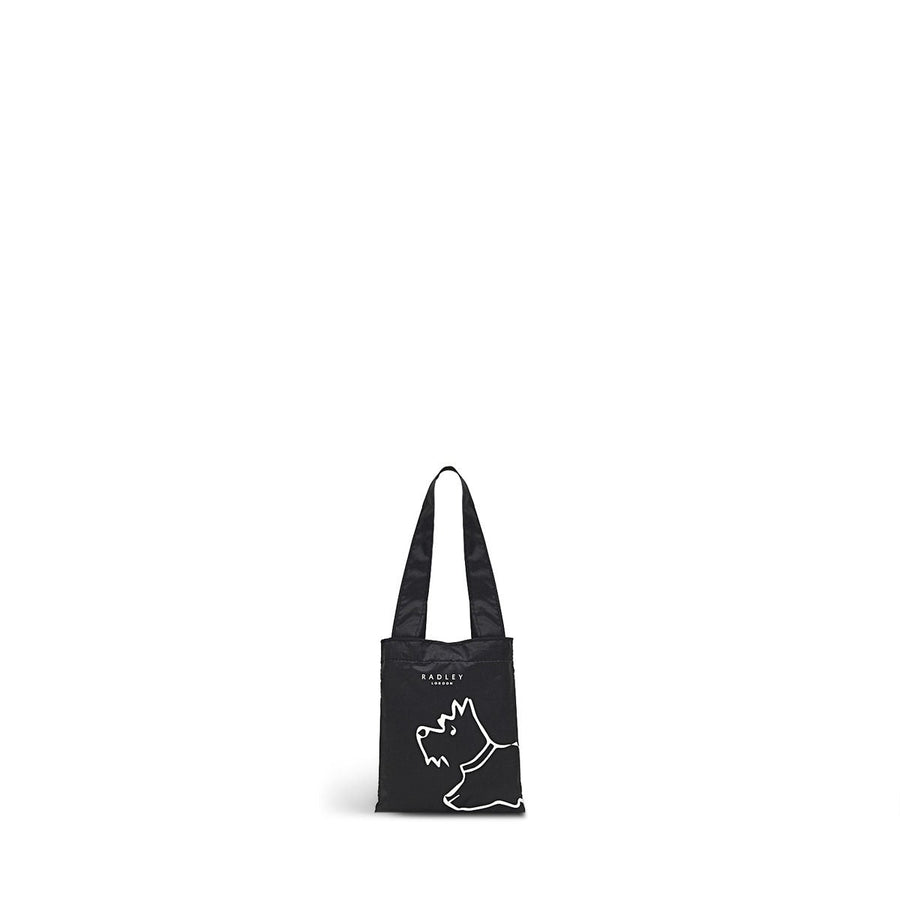Icon Radley Fabric Responsible Foldaway in Black - F1652001