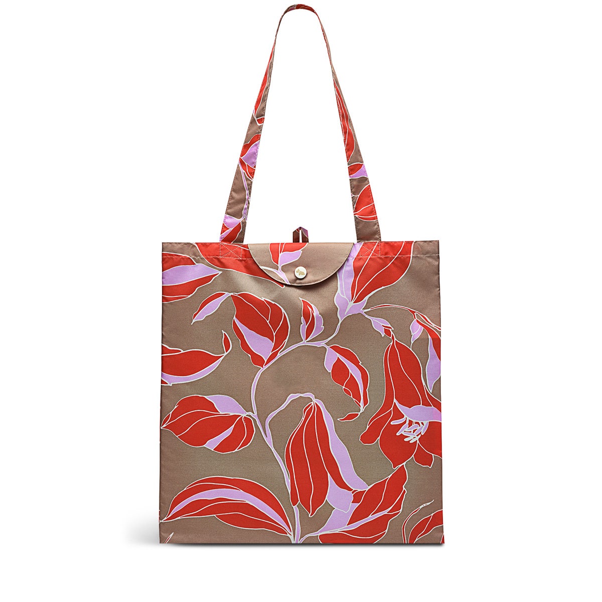 Silt Floral Fabric Responsible Foldaway in Silt - F2529266
