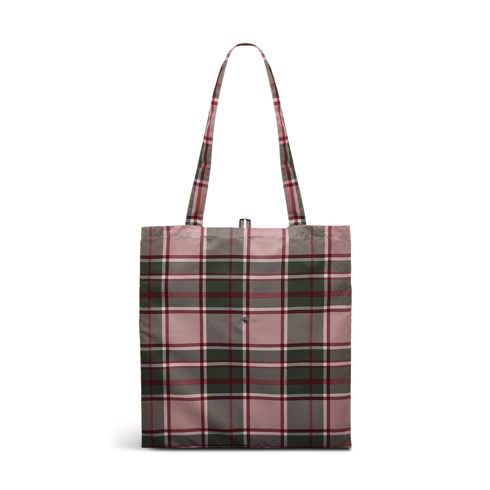 Autumn Check Fabric Responsible Foldaway in Racing Green - F2531302