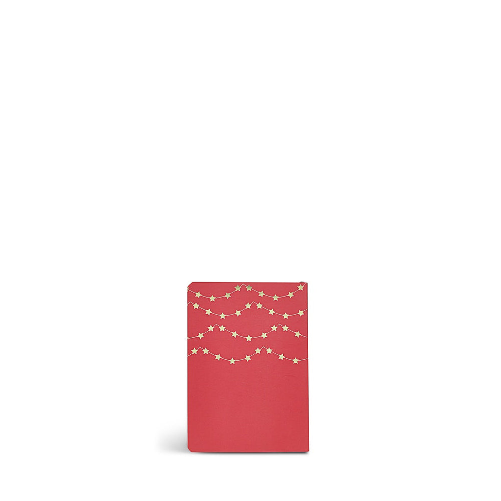 Christmas Stars A6 Diary / Agenda in Crimson - G6859551