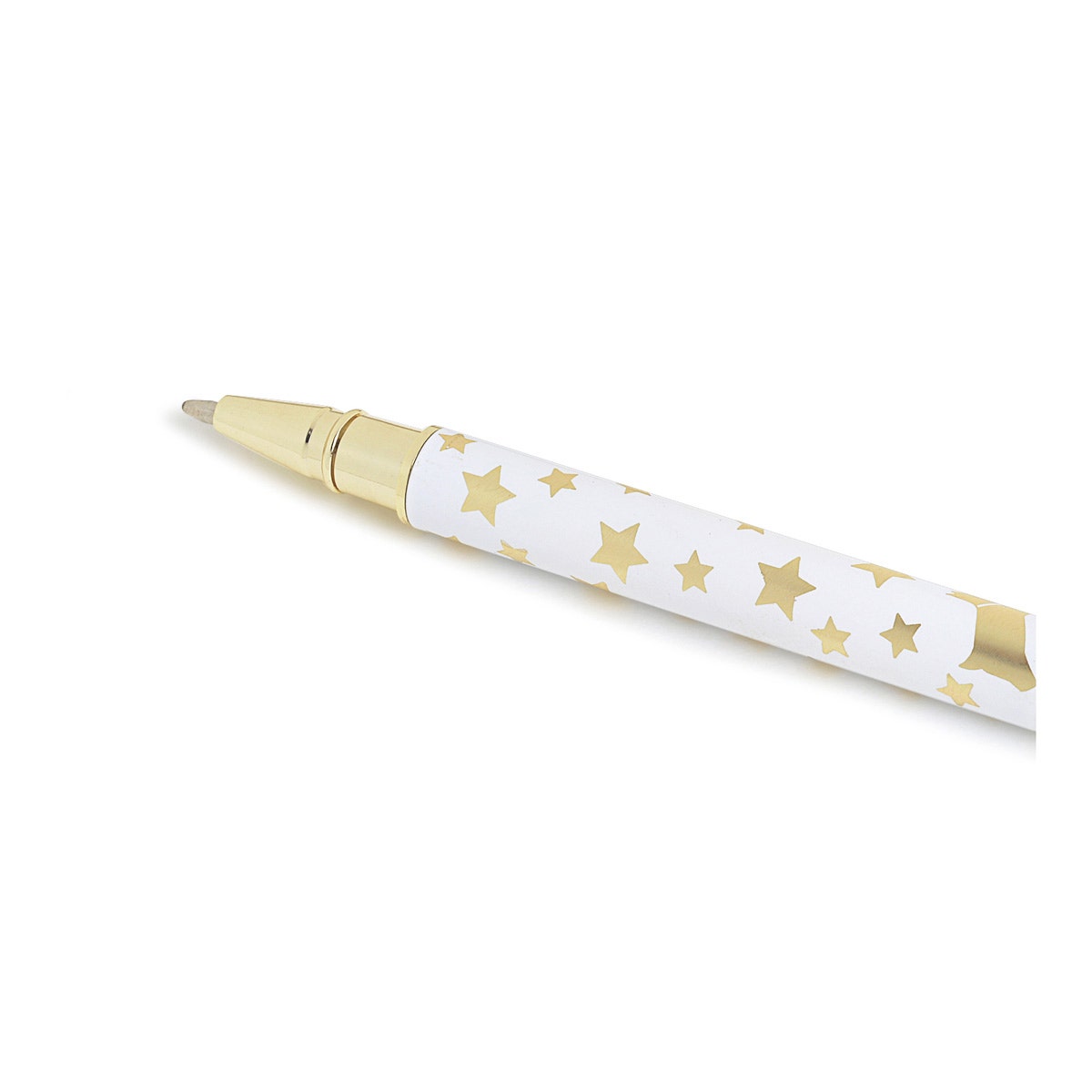 Christmas Stars Boxed Ink Pen in Chalk - G6865109