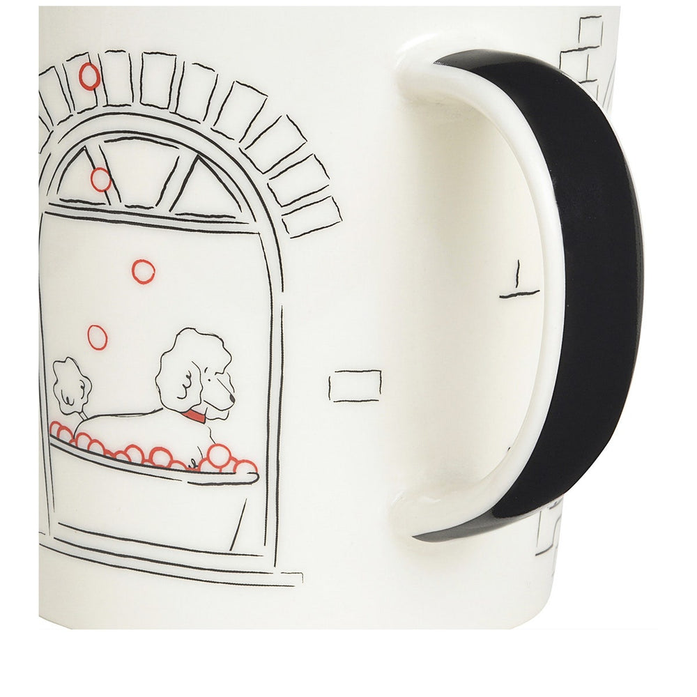 Home Is Where The Dog Is Ceramic Mug in Chalk - G7026109