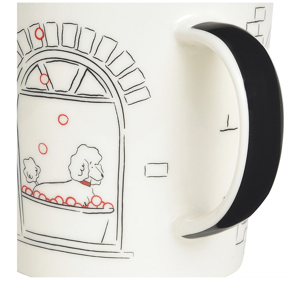 Home Is Where The Dog Is Ceramic Mug in Chalk - G7026109