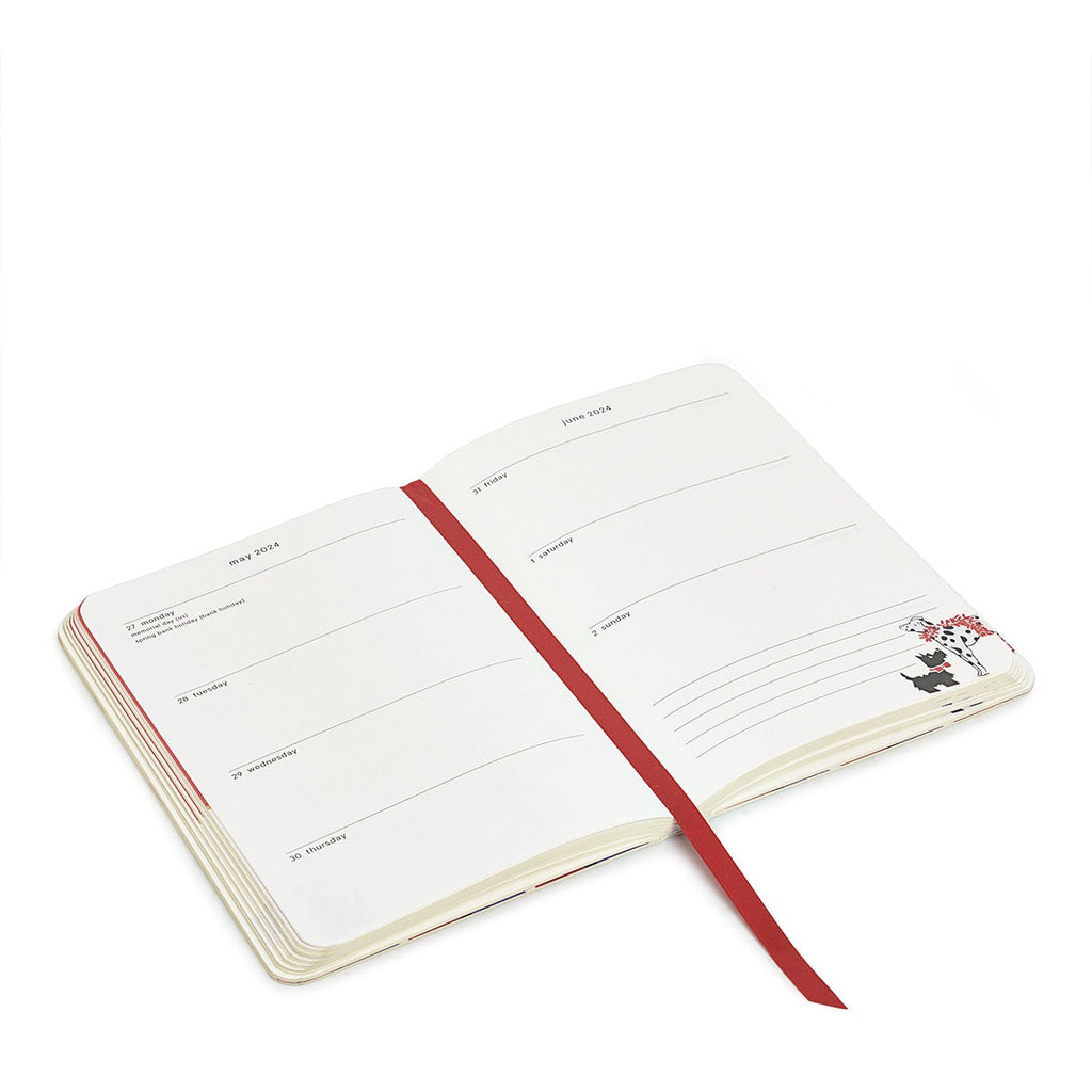 Party Pals A6 Diary / Agenda in Chalk - G8249109