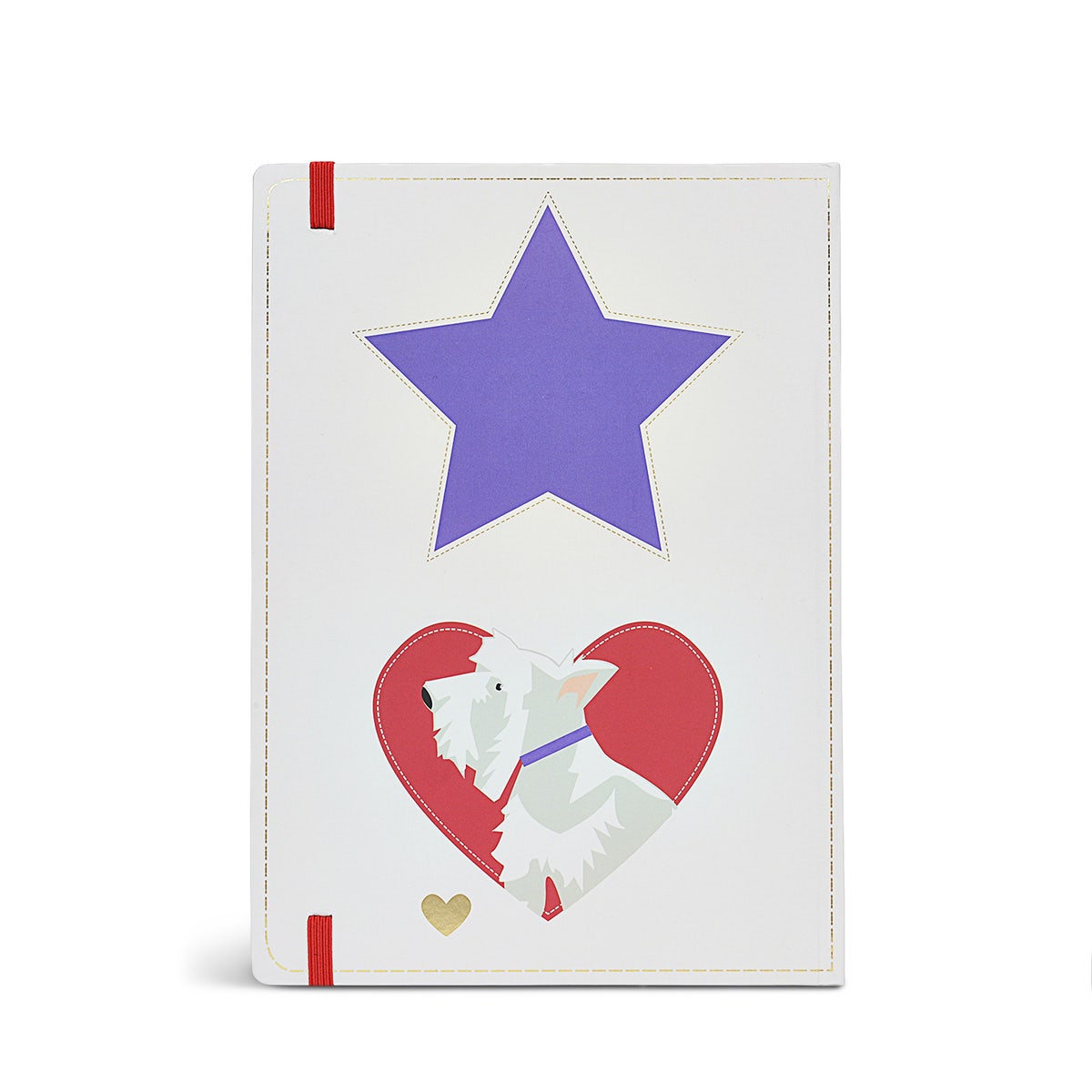 Radley Star A5 Notebook in Chalk - G8250109