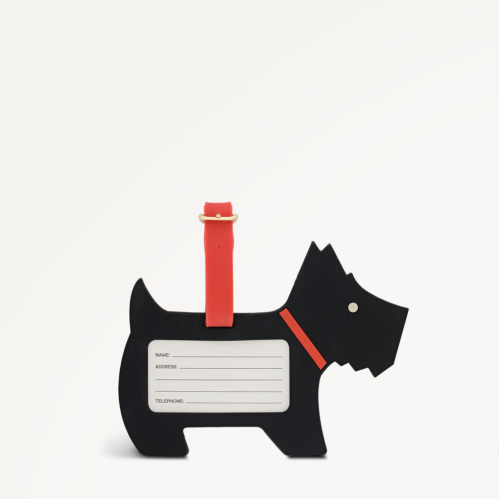 Heritage Dog Luggage Tag in Black - G8407001