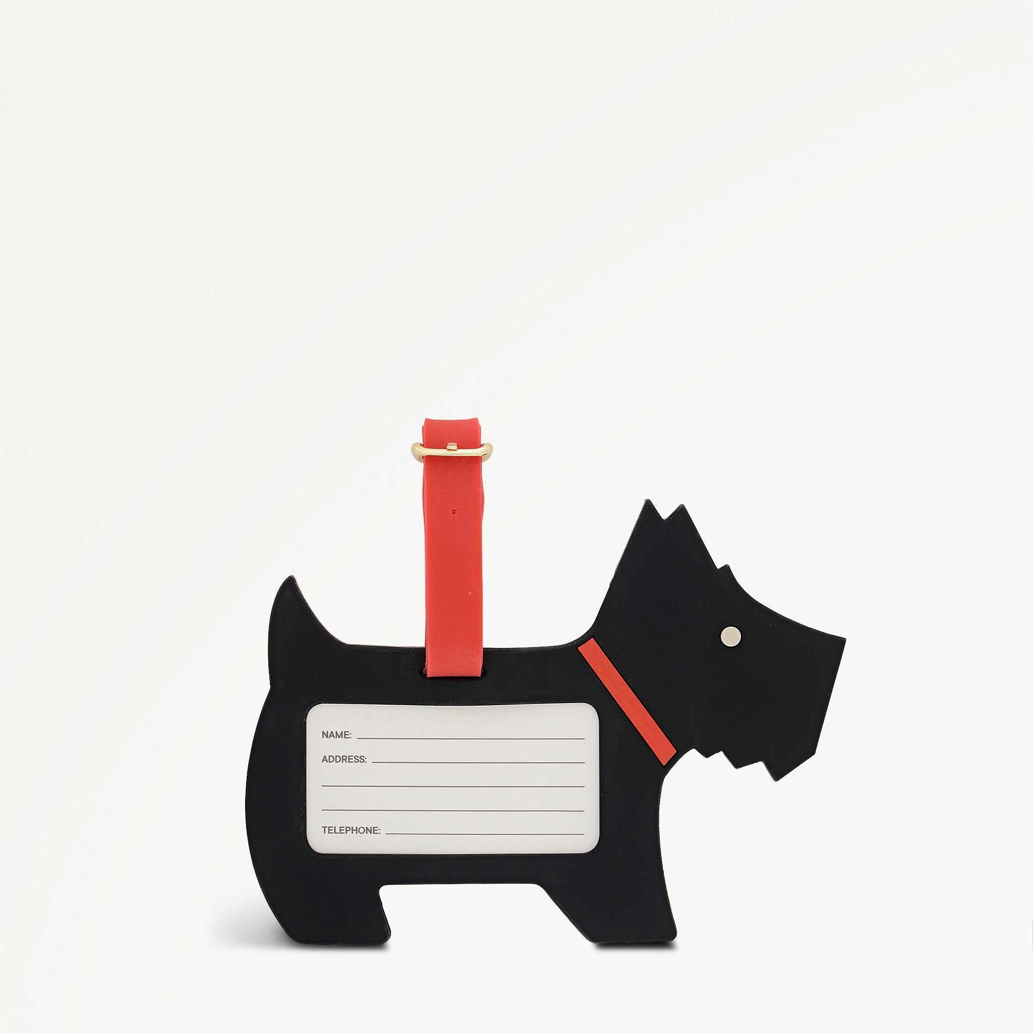 Heritage Dog Luggage Tag in Black - G8407001