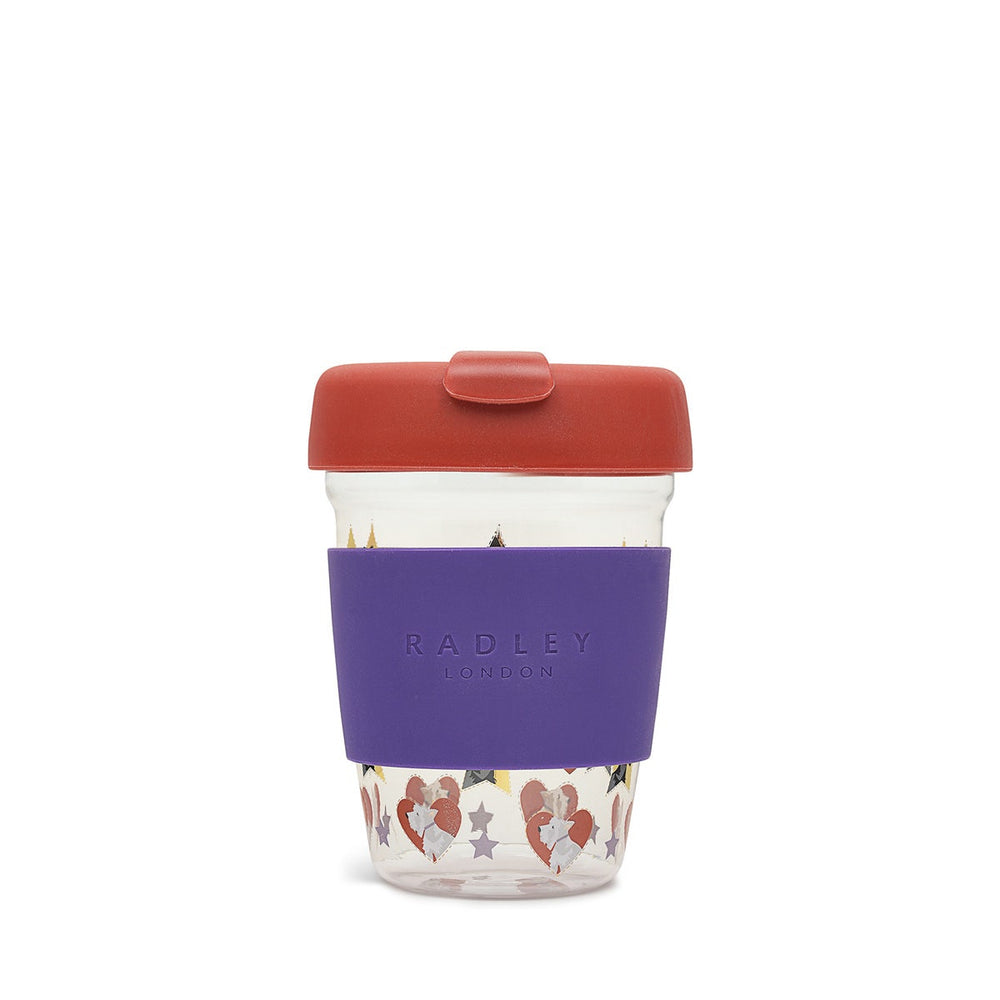 Radley Star Glass Travel Cup in Amethyst - G8408520