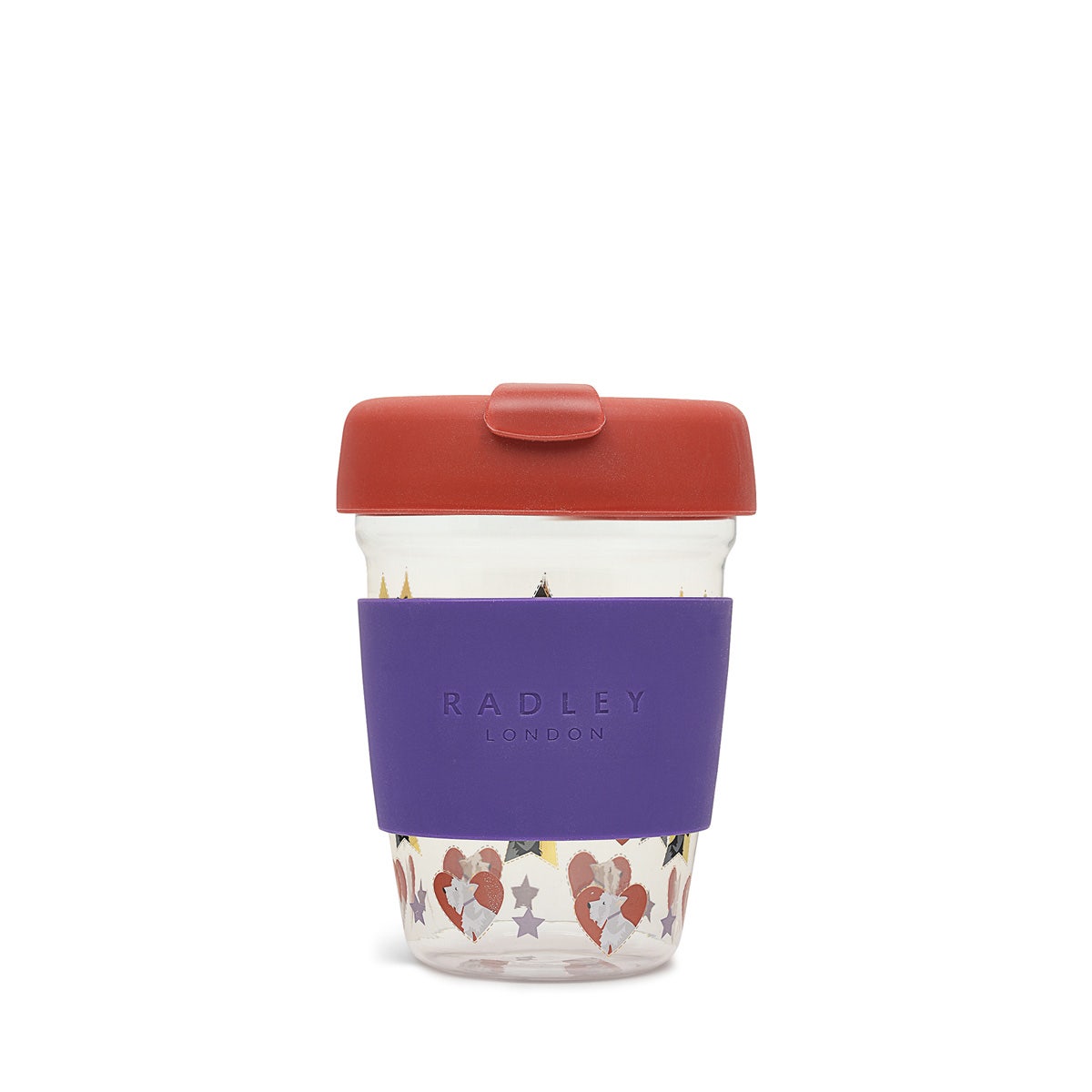 Radley Star Glass Travel Cup in Amethyst - G8408520
