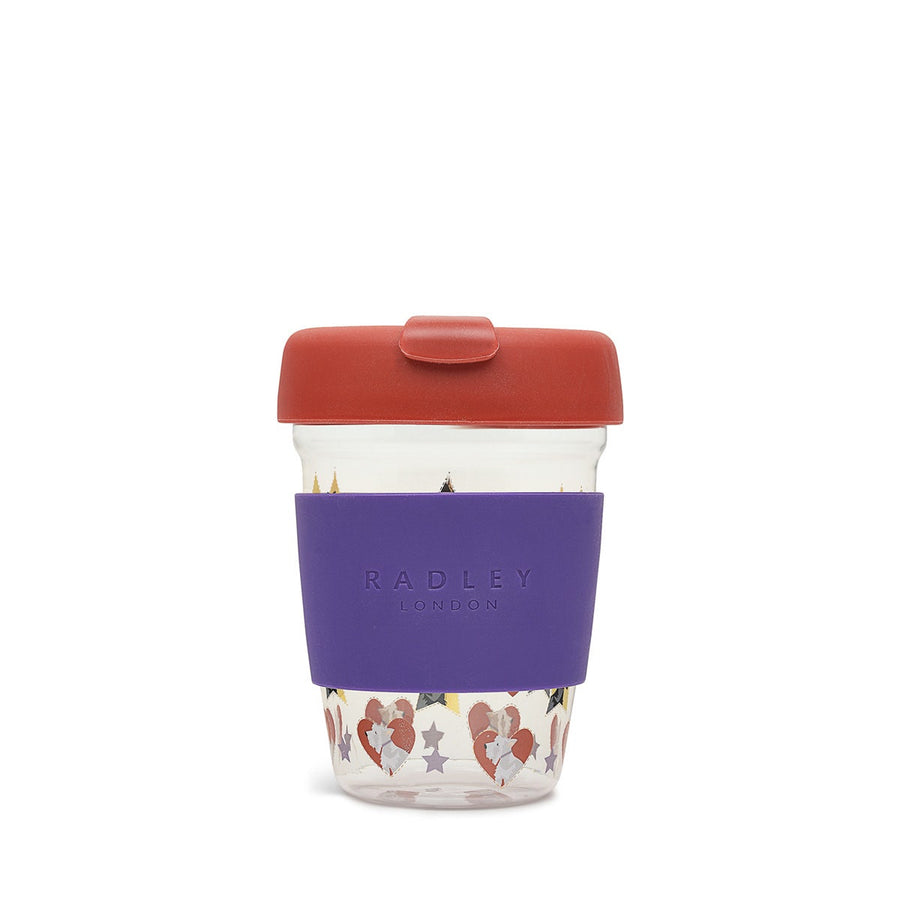 Radley Star Glass Travel Cup in Amethyst - G8408520