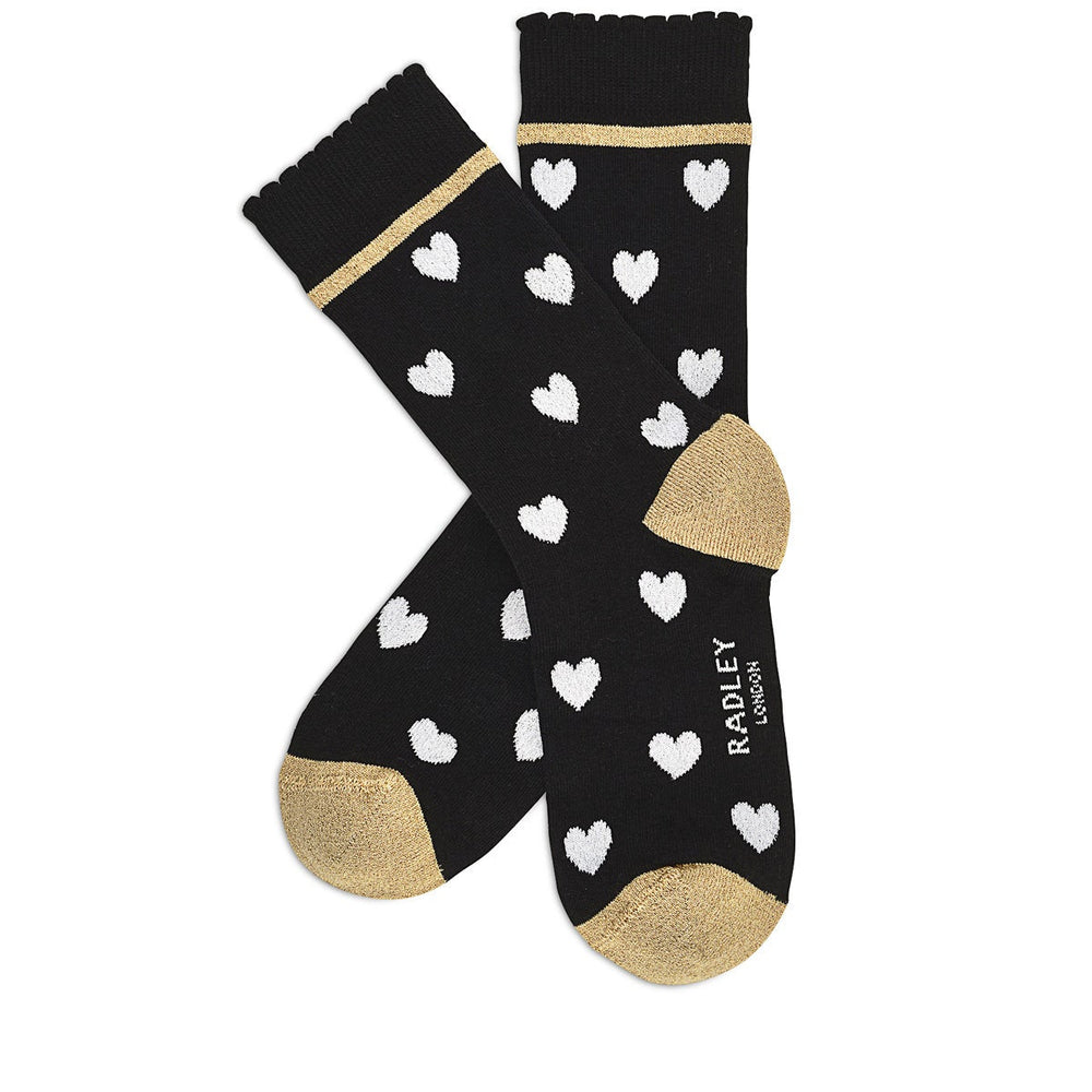 Love Is In The Air Sock Set in Black - G8448001