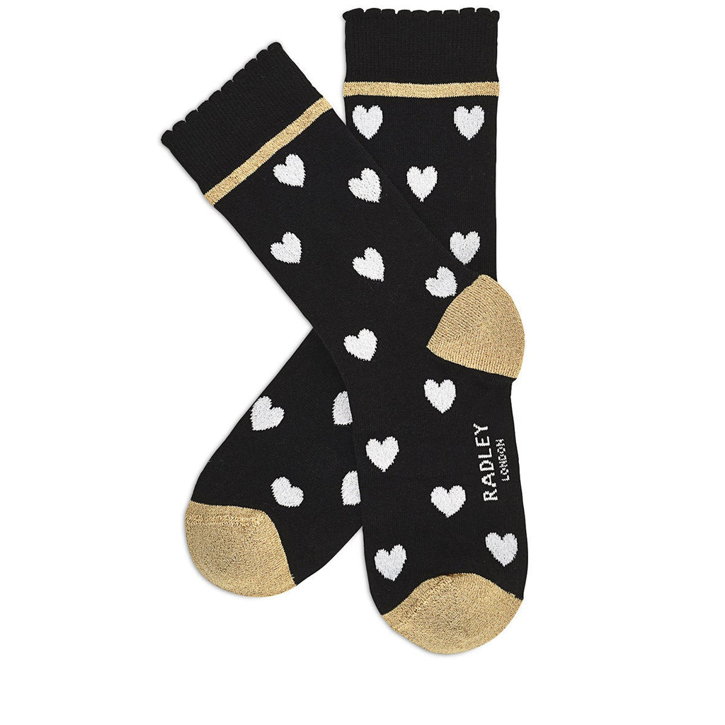 Love Is In The Air Sock Set in Black - G8448001