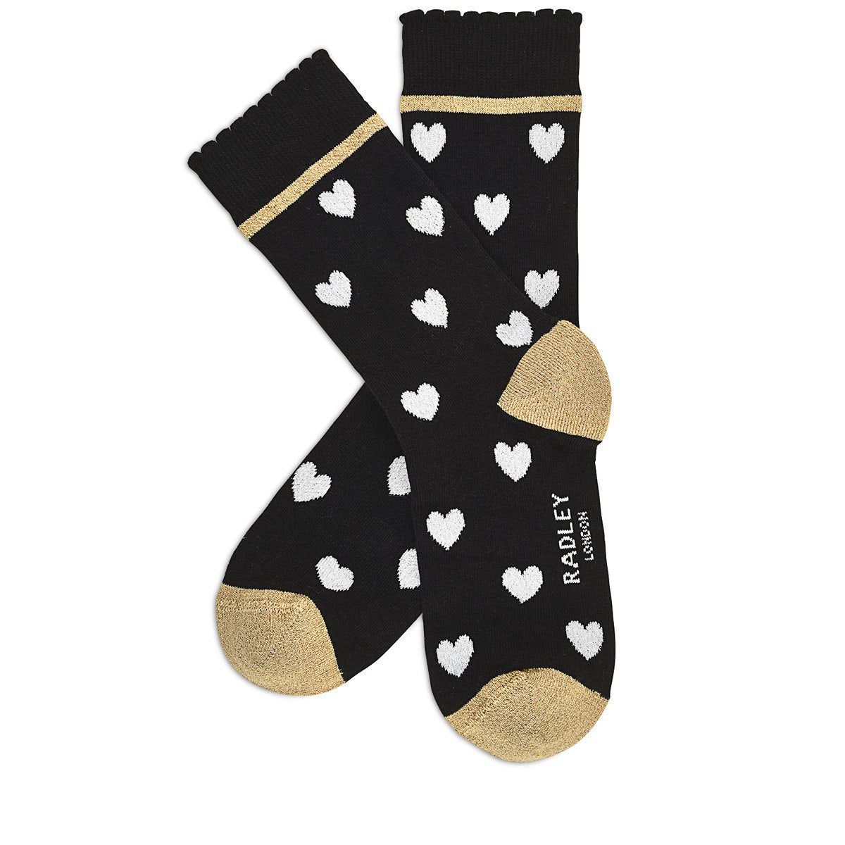 Love Is In The Air Sock Set in Black - G8448001