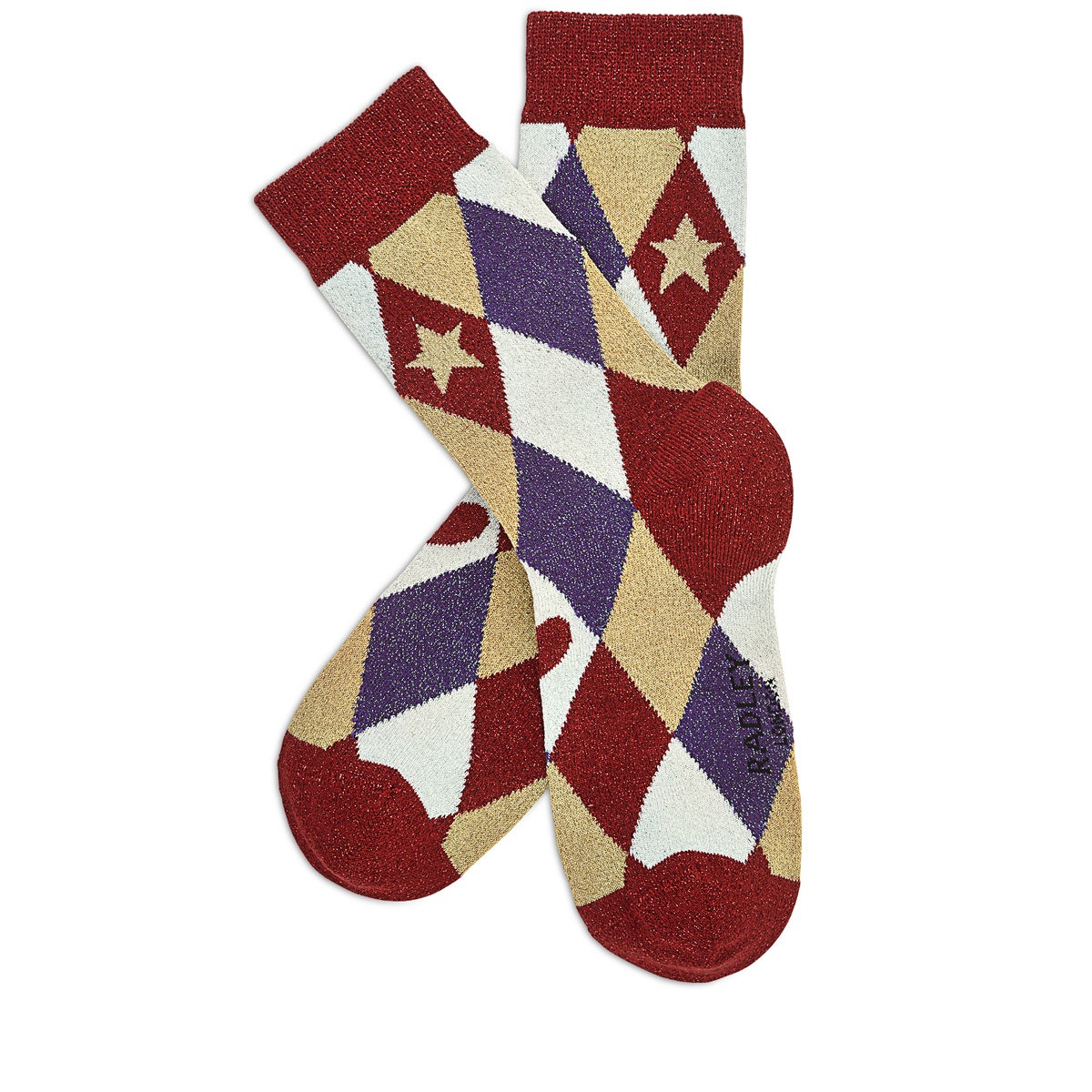 It's Party Time Sock Set in Poinsettia - G8451628