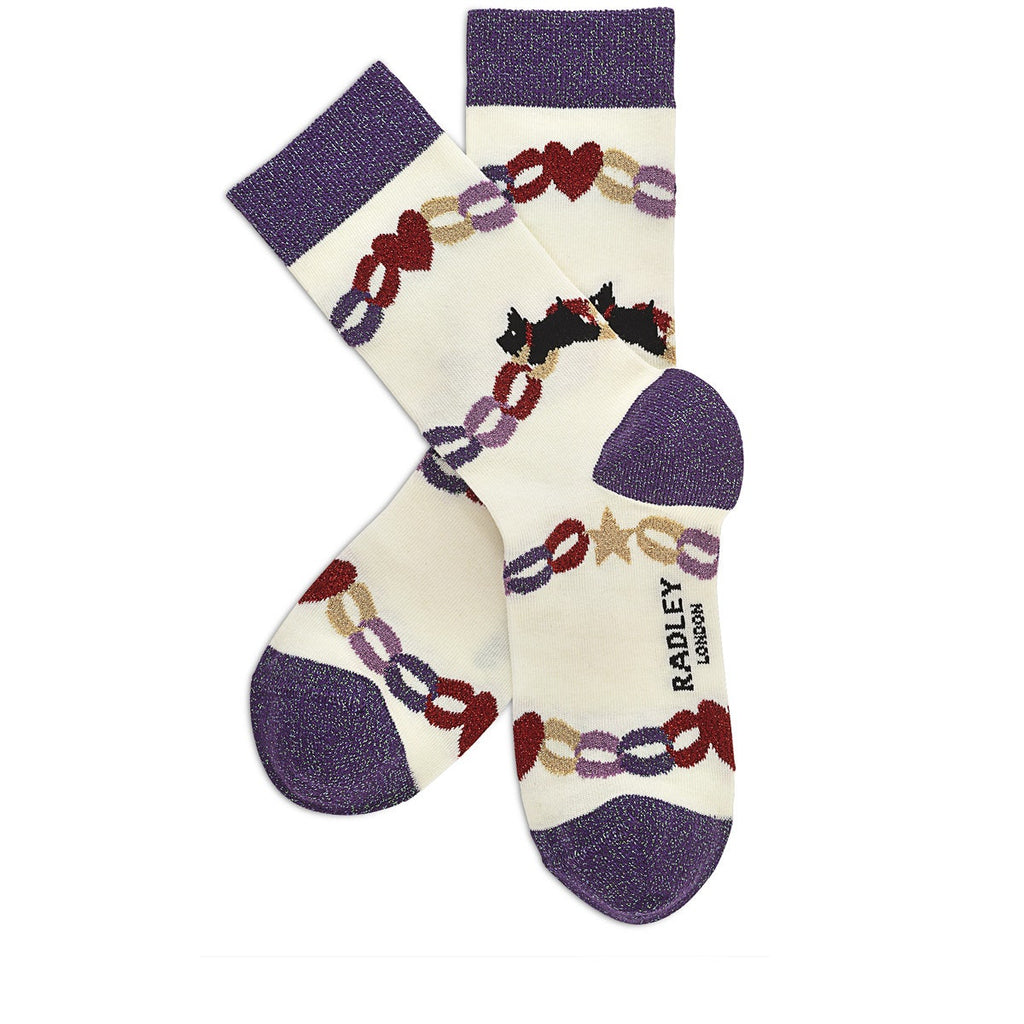 It's Party Time Sock Set in Poinsettia - G8451628
