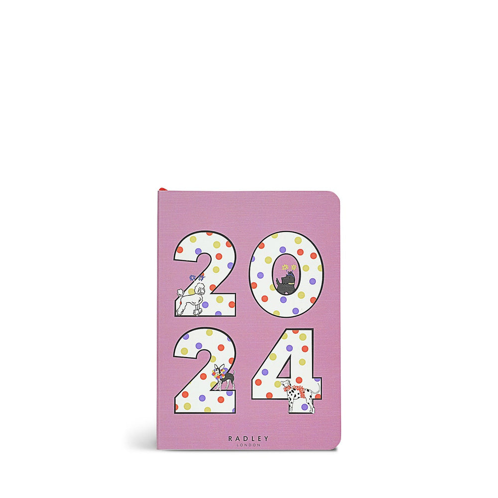 Dotty Dog A6 Diary / Agenda in Wisteria - G8575531
