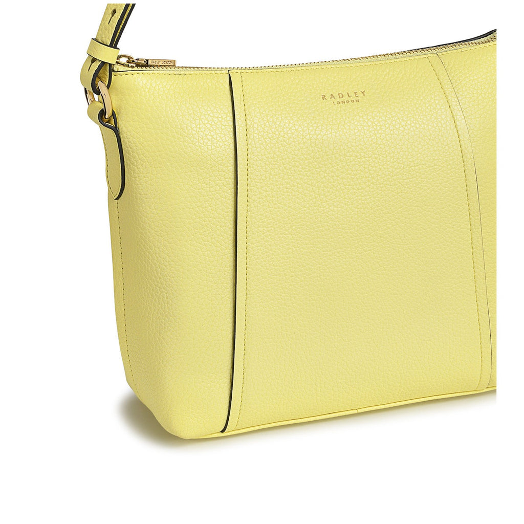 Wood Street 2.0 Leather Medium Ziptop Crossbody Bag in Panna Cotta - H1250745