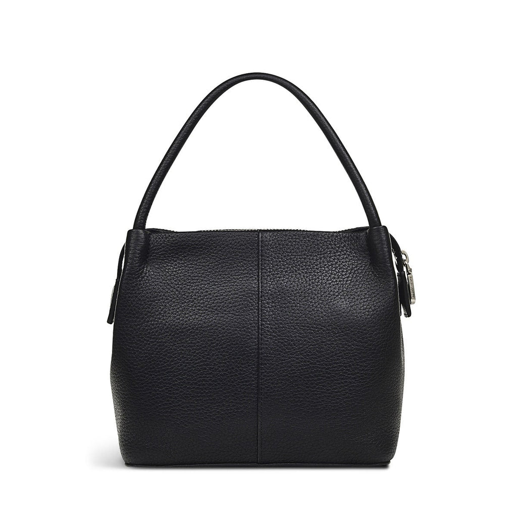 Ivydale Road Leather Small Ziptop Crossbody Bag in Black - H1282001