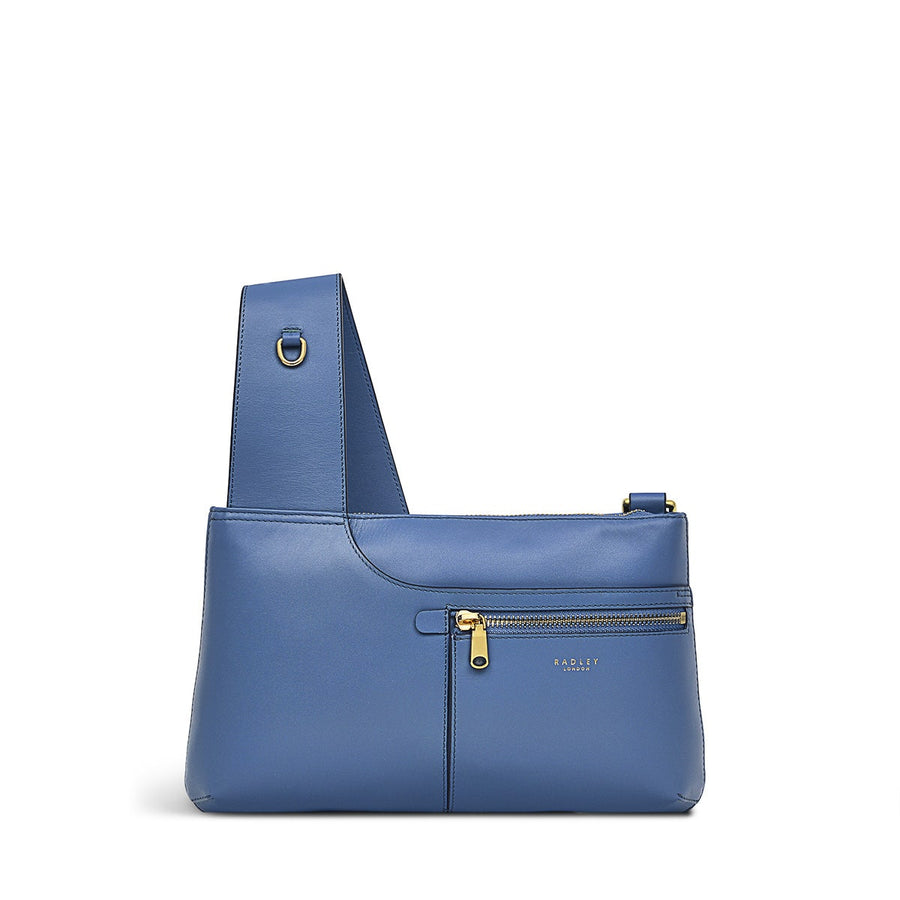 Pockets Small Ziptop Cross Body Bag - RHB18102
