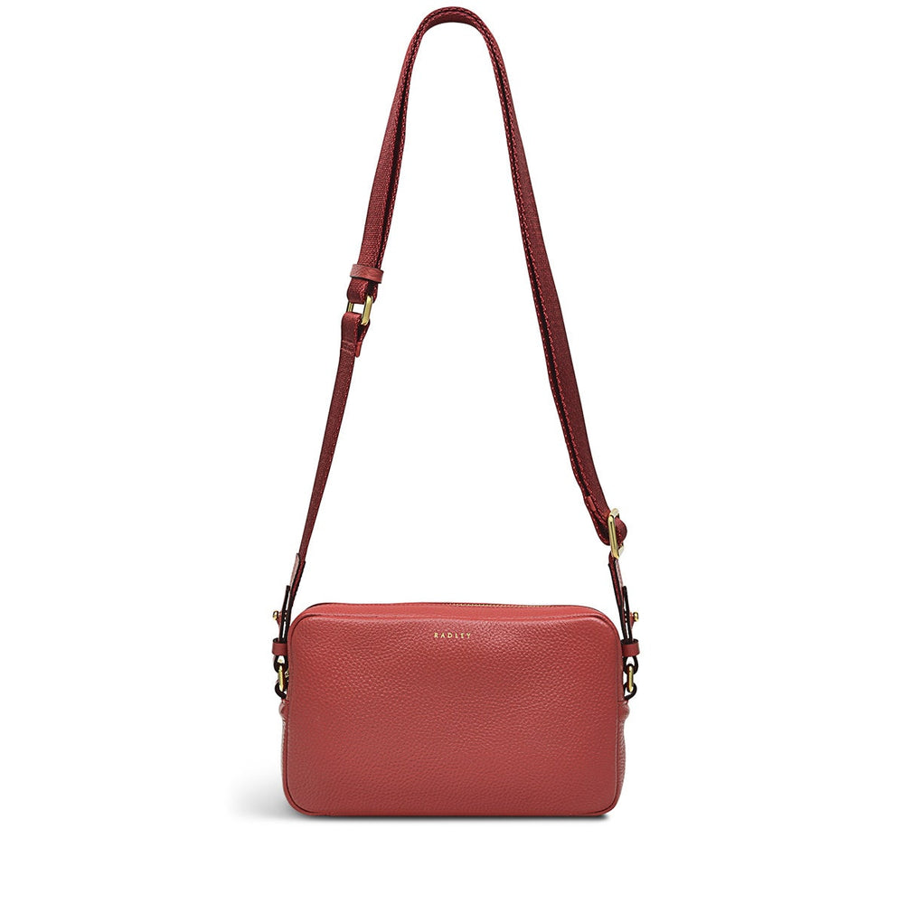 TAVISTOCK MINI ZIP AROUND CROSSBODY COPPER PINK